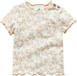 Ernsting's family Baby T-Shirt mit gerippter Struktur - bis 05.07.2022