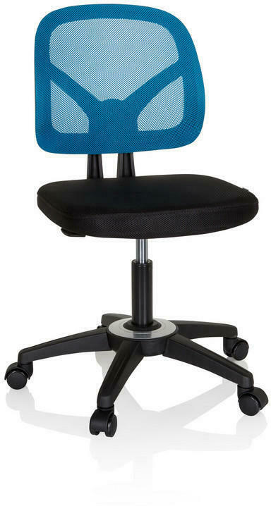 Jugenddrehstuhl in Blau, Schwarz