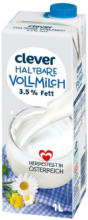 BILLA Clever Haltbar-Vollmilch 3.5%