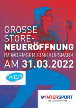 Intersport Voswinkel Intersport Voswinkel: Große Neueröffnung in Worms - bis 06.04.2022