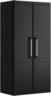 Kunststoffschrank schwarz Kunststoff B/H/T: ca. 89x182x54 cm
