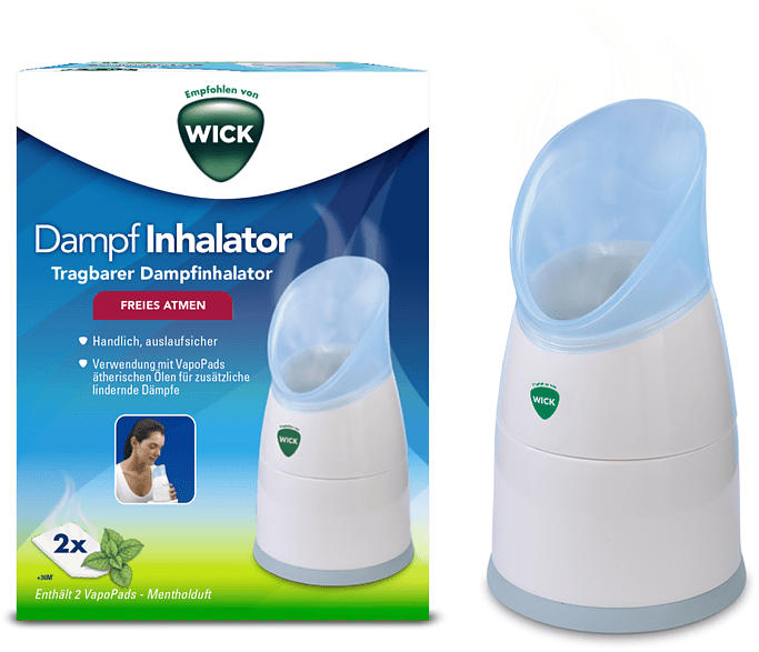 Wick Dampfinhalator W1300DE; Dampf Inhalator