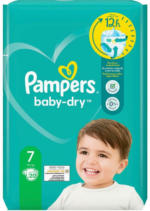 BILLA Pampers Baby Dry Gr. 7 Windeln