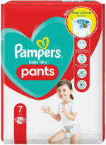 BILLA Pampers Baby Dry Pants Gr. 7 Windeln