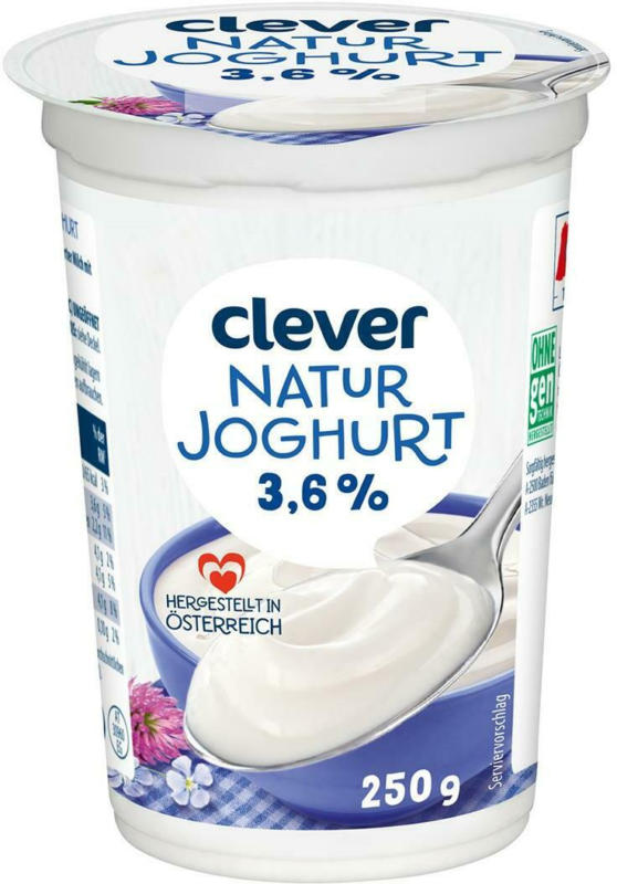 Clever Joghurt Natur 3.6%
