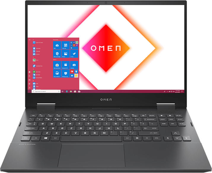 HP Gaming Notebook OMEN 15-en1801ng, R5-5600H, 16GB RAM, 512GB SSD, RTX3060, 15.6 Zoll FHD 144, Silber