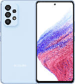MediaMarkt Samsung Galaxy A53 5G 128GB, Awesome Blue; Smartphone - bis 02.07.2022