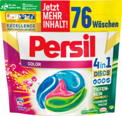 Lessive Discs 4 en 1 Color Persil, 76 lessives