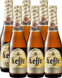 Leffe Bier Blonde, 6 x 33 cl