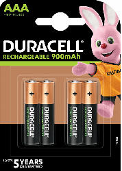 Duracell Recharge Ultra AAA Batterien 850 mAh, 4er Pack; Wiederaufladbare Batterie