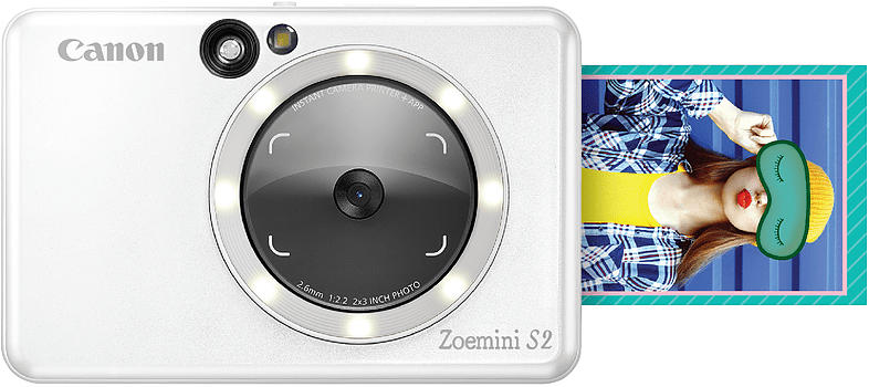 Canon Sofortbildkamera Zoemini S2 Perlweiß
