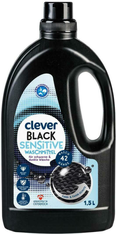 Clever Black Sensitive Spezialwaschmittel