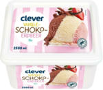 BILLA Clever Schoko-Vanille-Erdbeer Eis