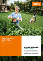 Stavermann GmbH Stavermann - Stihl - bis 15.04.2022