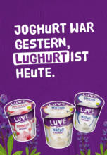 LUVE - Joghurt war gestern, Lughurt ist heute.