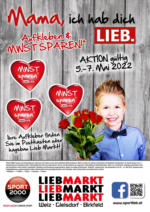 SPORT 2000 Lieb Markt SPORT 2000 Lieb Markt - Muttertagsaktion - bis 07.05.2022