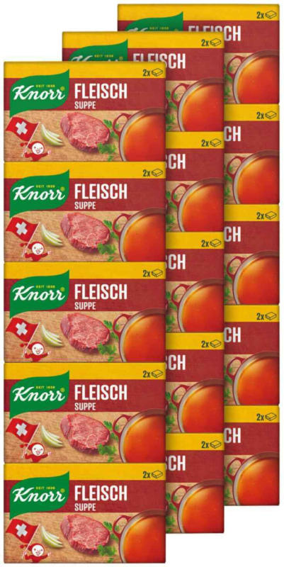 Knorr Bouillon Fleischsuppe 3 x 109 g -