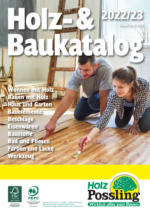 Holz Possling Holz Possling: Holz & Baukatalog 2022 - bis 30.06.2022