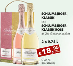 Schlumberger Klassik & Klassik Rosé im 2er-Geschenkpaket