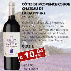 Côtes de Provence Rouge