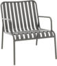 BYYU - fauteuil de jardin ALBI - aluminium - anthracite