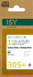 ISY IHI-1305-C-XL wiederaufbereitete Tintenpatrone ersetzt HP305XL colour
