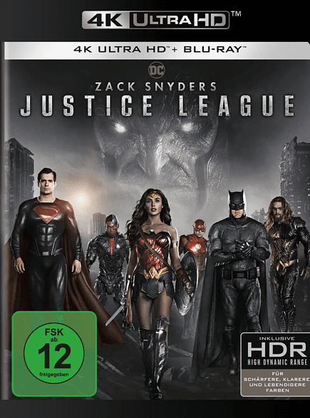 Zack Snyder's Justice League [4K Ultra HD Blu-ray + Blu-ray]