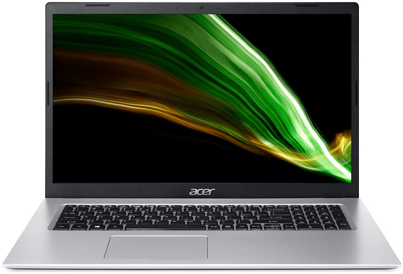 Acer Notebook Aspire 3 A317-53-39G0, i3-1115G4, 8GB RAM, 256GB SSD, 17.3 Zoll FHD, Win11 Home, Silber