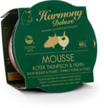 QUALIPET Harmony Cat Deluxe Mousse Nourriture humide Thon rouge & Poulet 60g