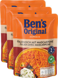 Riso Express Ben’s Original, Italiano con mascarpone, 3 x 250 g