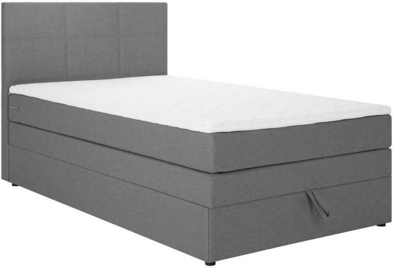 Boxspringbett 120/200 cm in Anthrazit