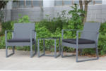 Conforama Garten-Set SEAT schwarz