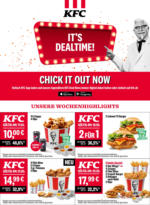 Kentucky Fried Chicken KFC Angebotswoche - bis 22.05.2022