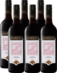 Hardys Stamp Shiraz/Cabernet Sauvignon, 2020, South Eastern Australia, Australien, 6 x 75 cl