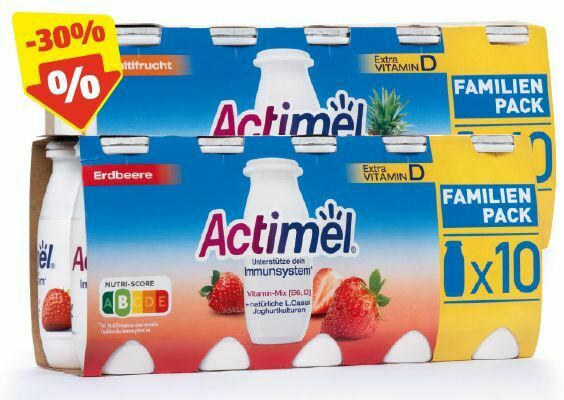 DANONE Actimel Drink, 10 x 100 g