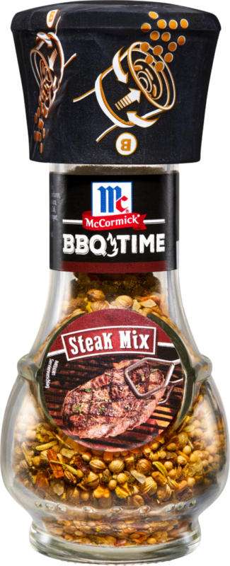 McCormick Mühle BBQ TIME Steak Mix, 65 g
