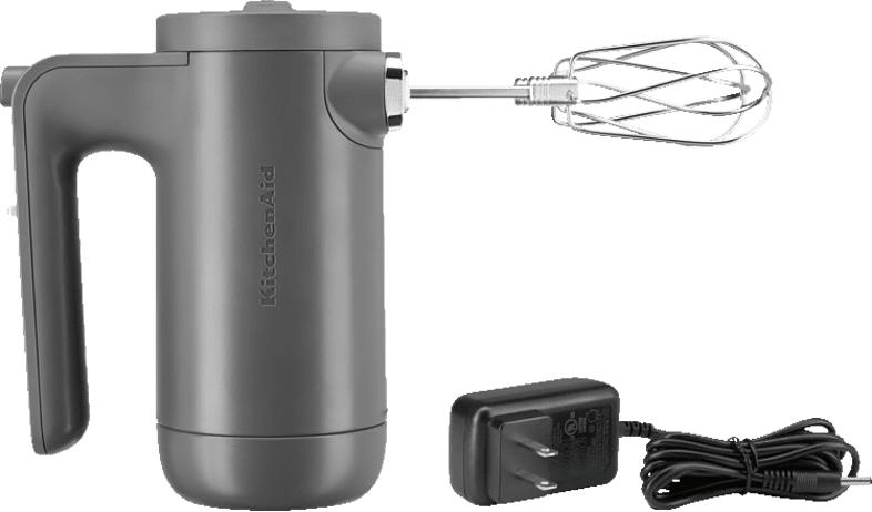 Kitchen Aid 5KHMB732EDG Kabelloser Handmixer Charcoal Grey