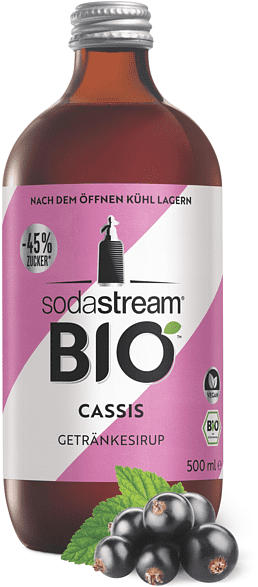 Sodastream Bio Sirup Cassis 500ml