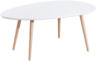 Table basse ANOUK 61 cm x 98 cm x 39.2 cm blanc