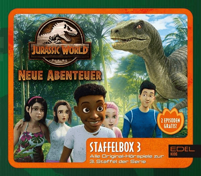 Jurassic World-neue Abenteuer - Neue Staffelbox 3 [CD]