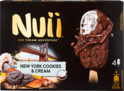 Glace New York Cookies & Cream Nuii, 4 pièces, 360 ml