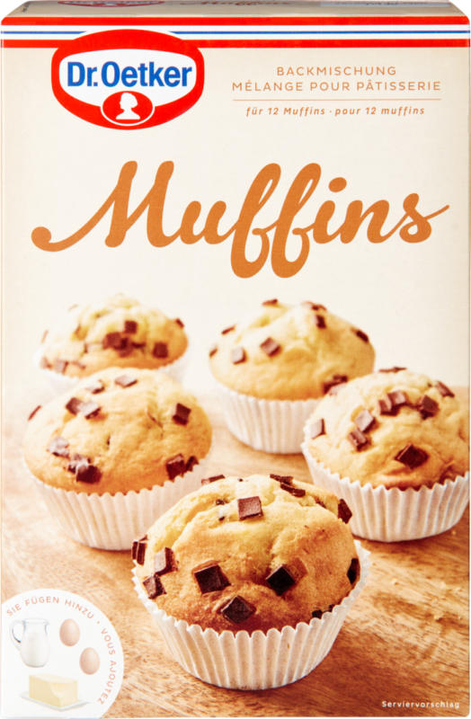 Mélange pour Muffins Dr. Oetker, 370 g