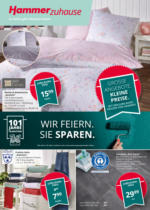 Juckel Heimtex-Fachmärkte GmbH Hammer Zuhause: Wir feiern, Sie sparen! - bis 19.06.2022