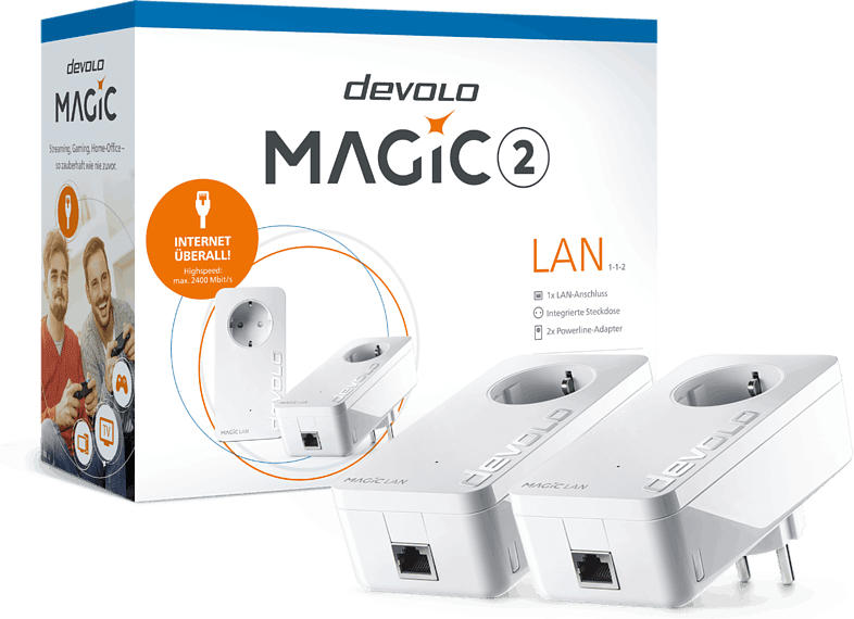 Devolo 8260 Magic 2 LAN Starter Kit; Powerline