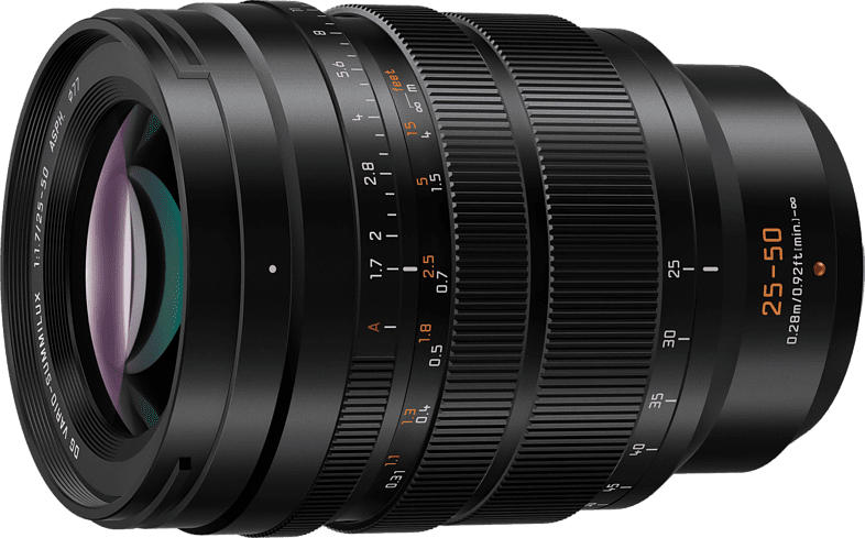 Panasonic Objektiv Leica DG Vario Summilux 25-50mm f1.7 Asph. Schwarz für MFT