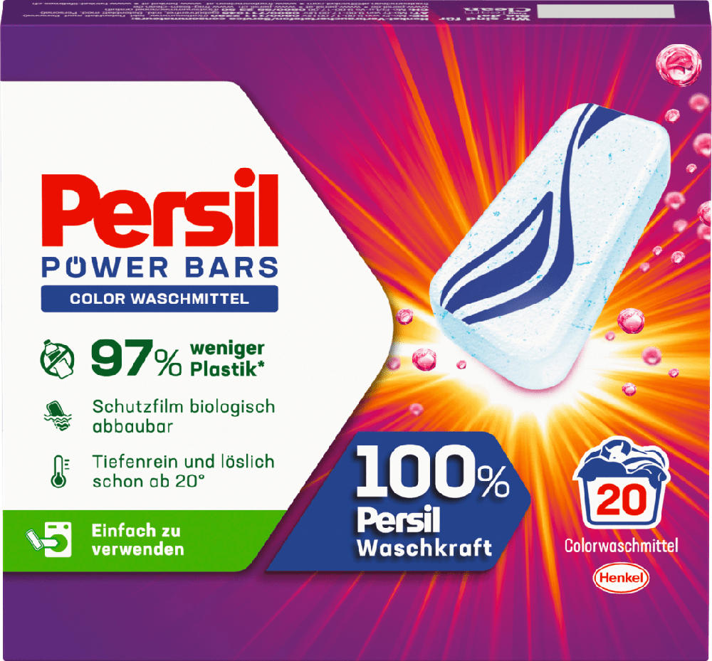 Persil Colorwaschmittel Power Bars für nur 6,75 € ᐉ Online von dm