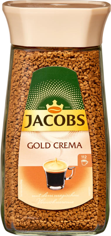 Caffè solubile Gold Crema Jacobs, 200 g