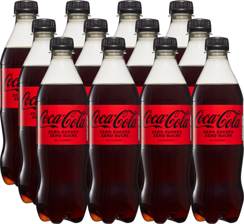 Coca-Cola Zero, 12 x 50 cl