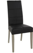 Conforama Chaise STAY bois noir