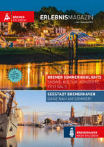 WFB Wirtschaftsförderung Bremen GmbH Erlebnismagazin Juni - September 2022 - bis 30.06.2022